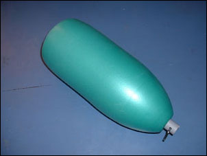 Cylinder Boat Guide Buoy - Green Foam